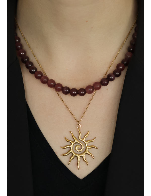 Ketting - Cat Eye Bead